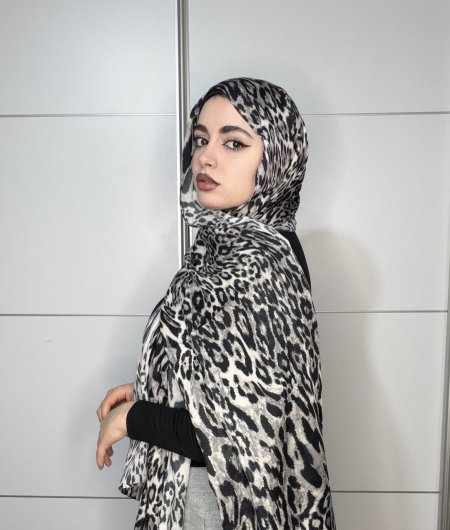 حجاب كويتي نقشة تايجر سكني <br> <span class='text-color-warm'>سيتوفر قريبا❤️</span>